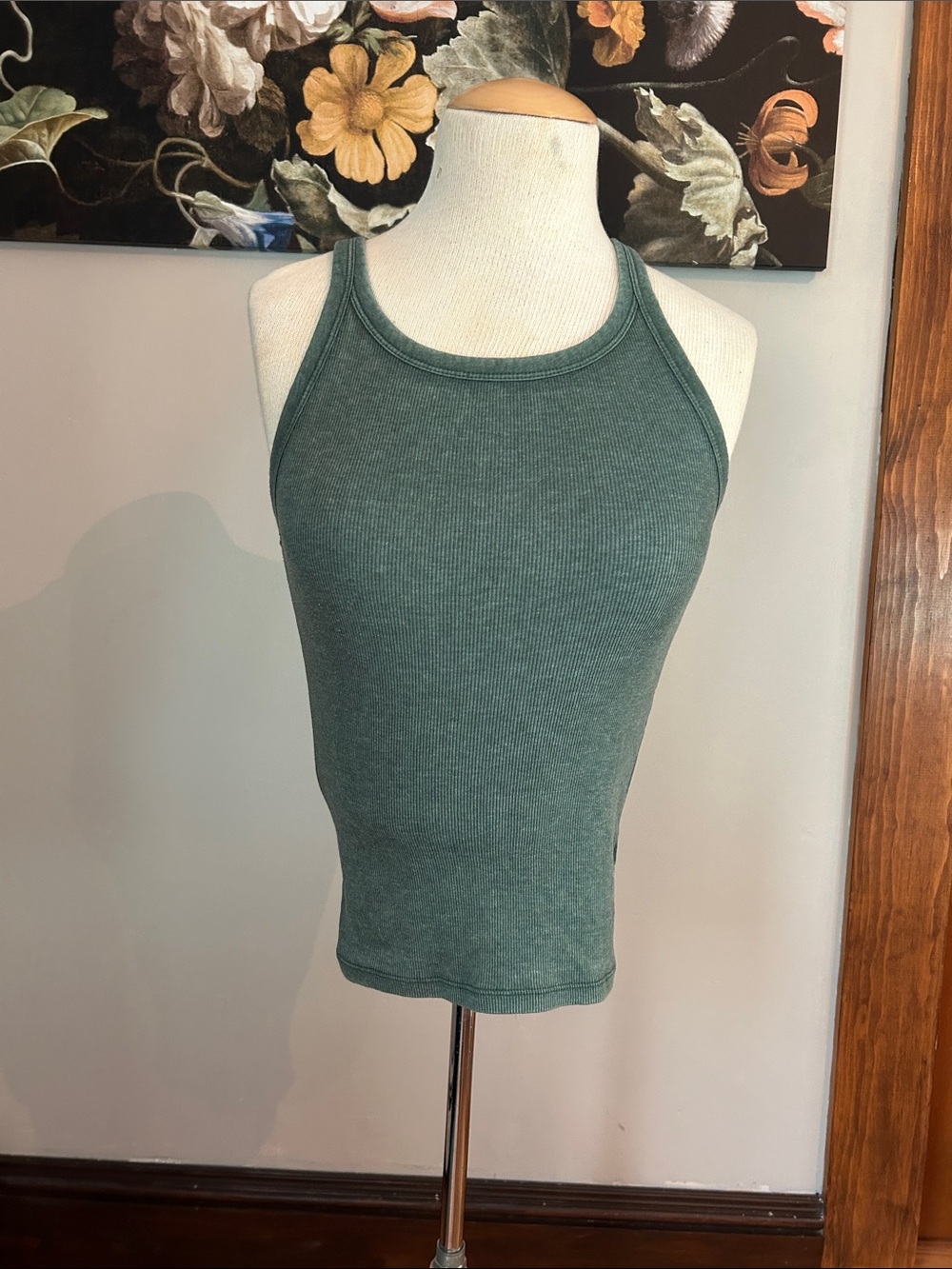aerie Ribbed Racerback Tank Top